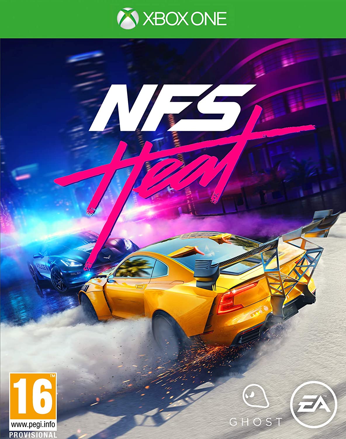 Need for Speed Heat - Xbox OneVideo GamesHustle by day, risk it all at night. In Need for Speed Heat, the lines of the law fade when the sun starts to set. By daylight, compete in the Speedhunter Showdown, a series of sanctioned events where you can earn